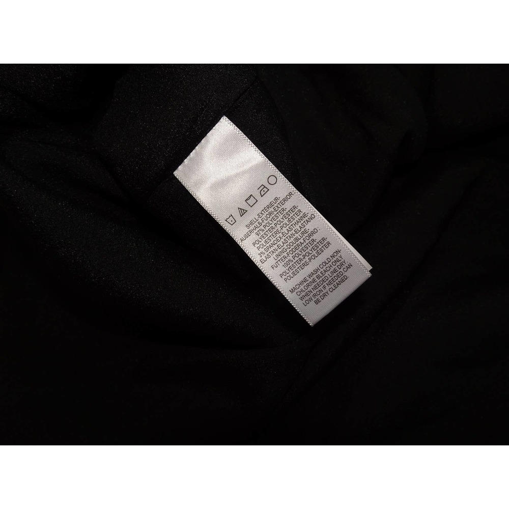 Dress the Population Catalina Solid Sleeveless Fit Flare Midi Dress Black Small - Picture 11 of 11